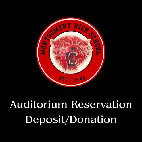Auditorium Reservation Deposit Donation