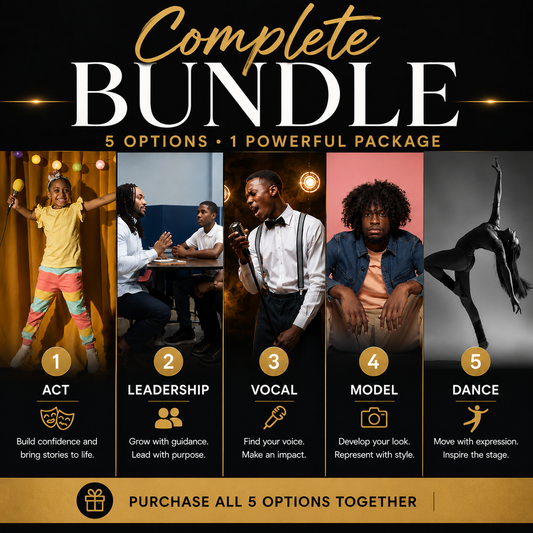 Bundle -  Performing Arts Workshop| ALL 5 Workshops | Scholarships available.