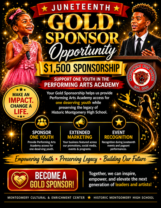 JUNETEENTH GOLD SPONSOR OPPORTUNITY – $1,500