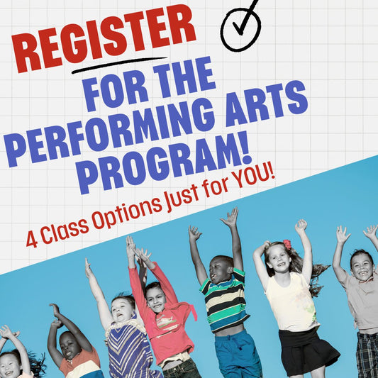 Performing Arts Registration $25 non-refundable Fee – Fall 2025
